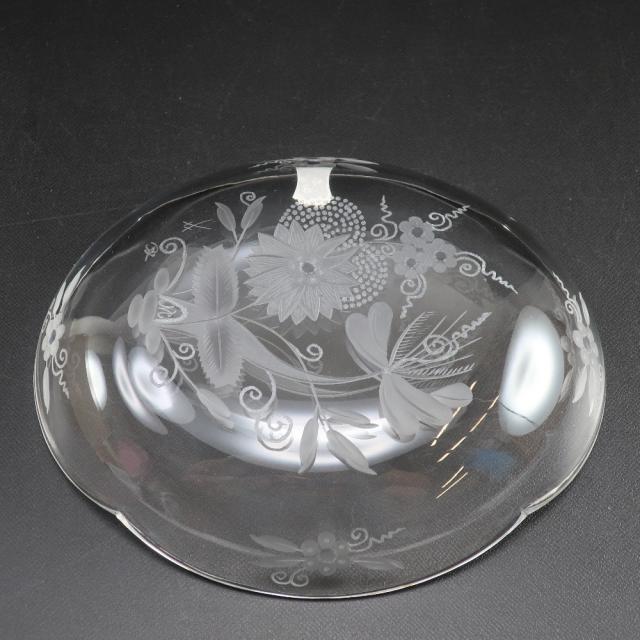 Meissen マイセン マイセンクリスタル 花文 向付 6客 【有馬頼底好之】 皿 クリスタル