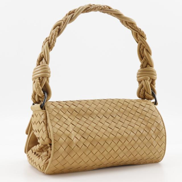 BOTTEGAVENETA ボッテガヴェネタ イントレチャート 145555 V0016 カーフ ベージュ BOTTEGAVENETA ボッテガヴェネタ イントレチャート 145555 V0016