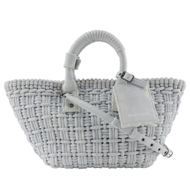 BALENCIAGA バレンシアガ ビストロ バスケットバッグXS 2WAYショルダー 2WAYショルダー 671342 デニム