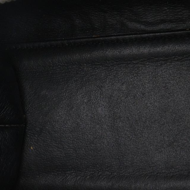 FENDI フェンディ プチトロワジュール 2WAYショルダー 8BH333 レザー 黒 ハンドバッグ_15