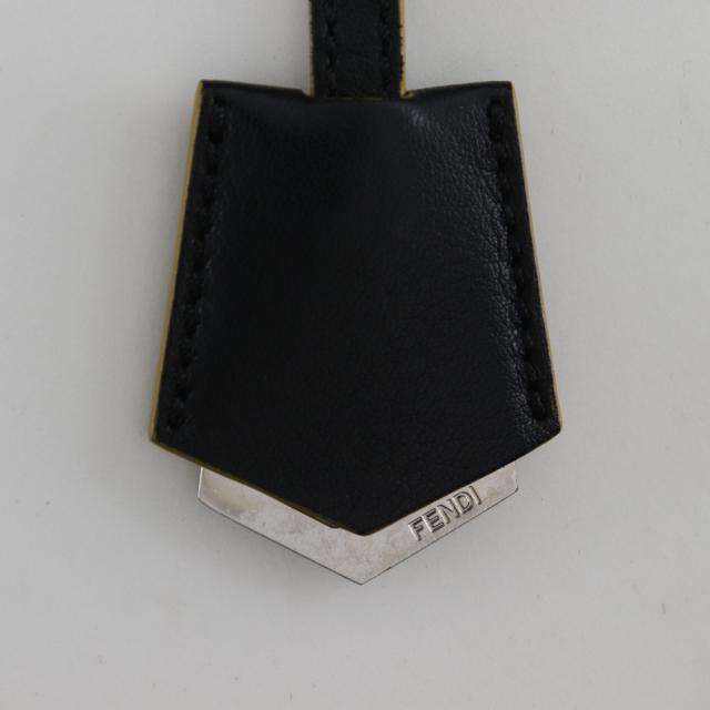 FENDI フェンディ プチトロワジュール 2WAYショルダー 8BH333 レザー 黒 ハンドバッグ_17