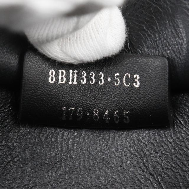 FENDI フェンディ プチトロワジュール 2WAYショルダー 8BH333 レザー 黒 ハンドバッグ_18