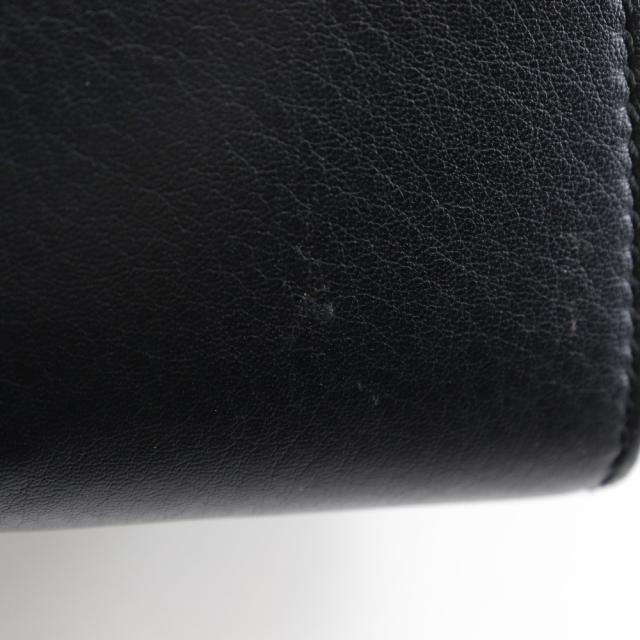 FENDI フェンディ プチトロワジュール 2WAYショルダー 8BH333 レザー 黒 ハンドバッグ_7