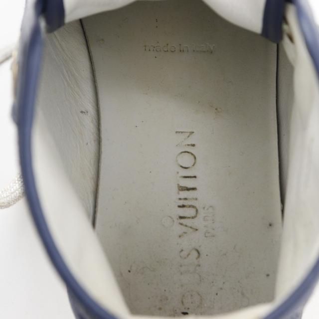 LOUIS VUITTON ルイ・ヴィトン ハイカット モノグラムデニム 青 スニーカー レディース_10
