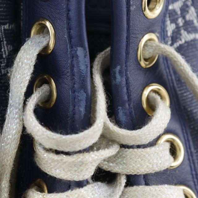 LOUIS VUITTON ルイ・ヴィトン ハイカット モノグラムデニム 青 スニーカー レディース_8