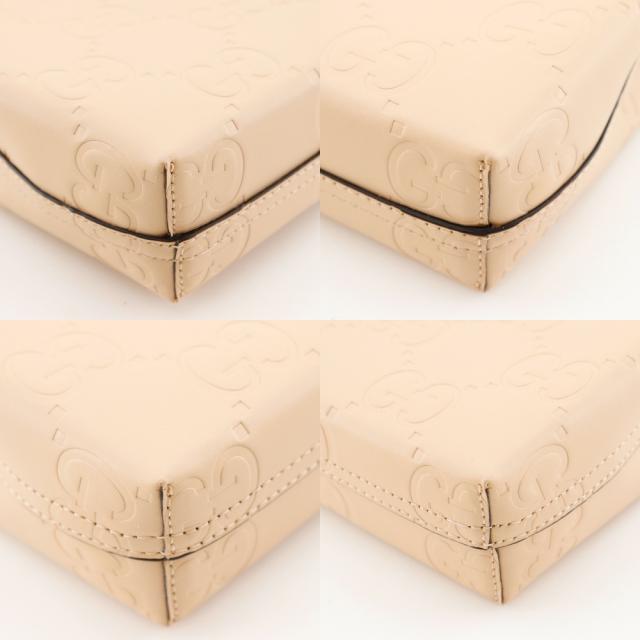 GUCCI グッチ スーパーミニバッグ 2WAYショルダー 2WAYショルダー 790133 レザー ベージュ_3