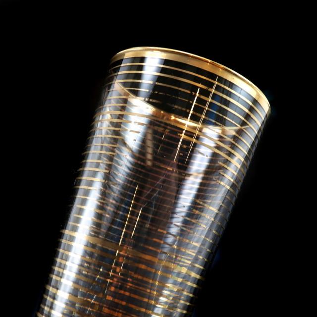 Baccarat バカラ オールドバカラ 金線文グラス 2客 ガラス 食器 _