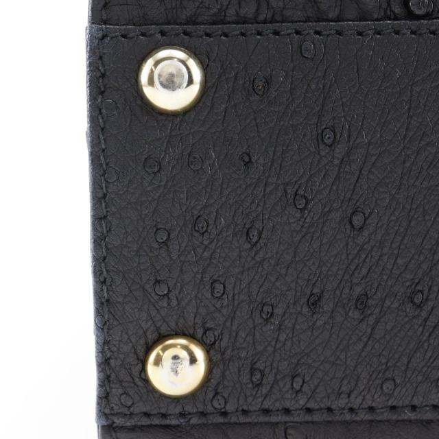 BALLY バリー オーストリッチ 黒 トートバッグ レディース 【中古】 BALLY バリー オーストリッチ 黒 トートバッグ レディース 【中古】の