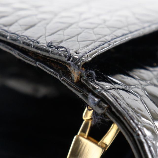 MORABITO モラビト チェーンショルダー 2WAYクラッチ クロコダイル