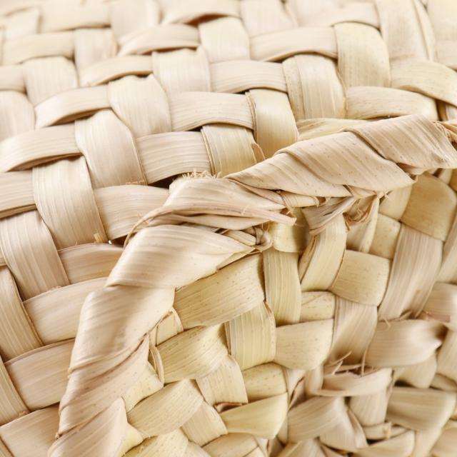 LOEWE ロエベ バスケットバッグ スモール かごバッグ ラフィア 茶 トートバッグ