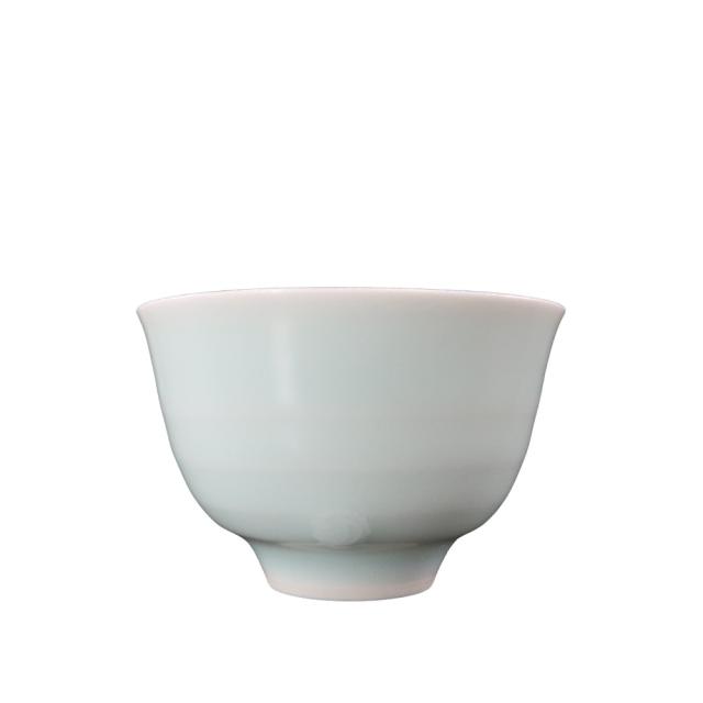 八木明 造 藍杯 ぐい呑 陶磁器 食器 ユニセックス 【中古】_2