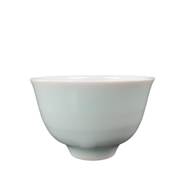 八木明 造 藍杯 ぐい呑 陶磁器 食器 ユニセックス 【中古】_1