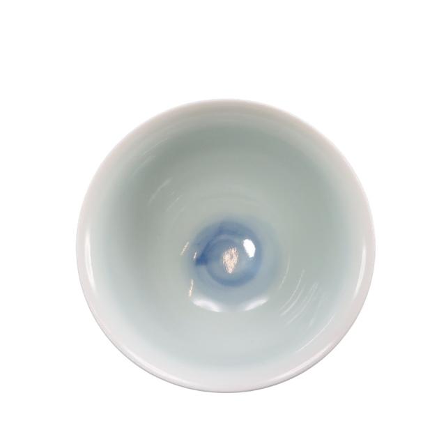 八木明 造 藍杯 ぐい呑 陶磁器 食器 ユニセックス 【中古】_3