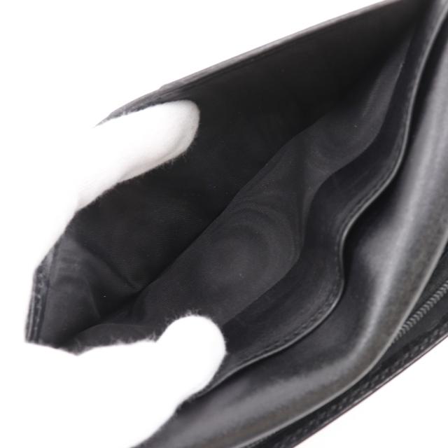 GUCCI グッチ GG 146229 シマレザー 黒 長財布 ユニセックス 【中古】_9