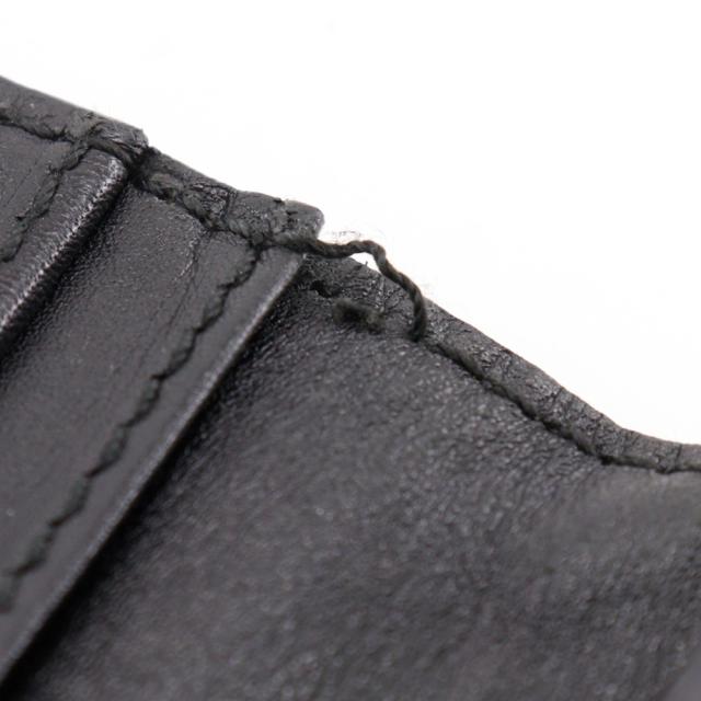 GUCCI グッチ GG 146229 シマレザー 黒 長財布 ユニセックス 【中古】_12
