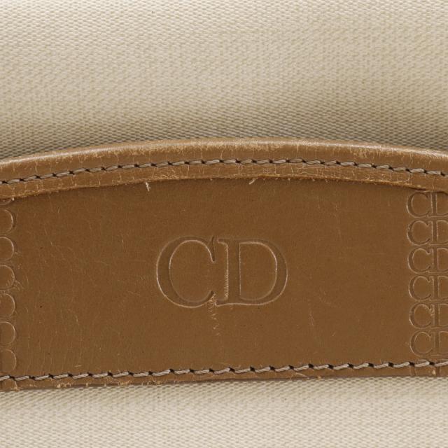 Dior クリスチャンディオール CDロゴ ポシェット ポシェット PVC ベージュ