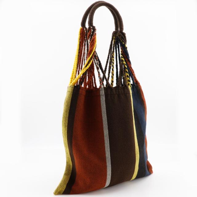 H*P様 MARNI マルニ クロシェトートバッグ ホワイト ブルー クロシェ製 MARNI MARKET FISHバッグ | Marni