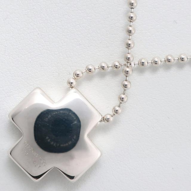 ティファニー ボールチェーン シルバー ローマンクロス ネックレス 925