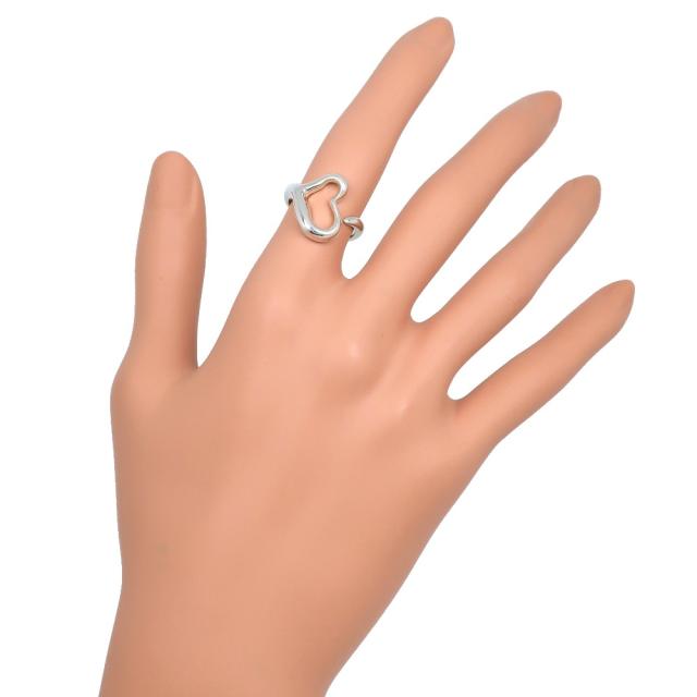 Tiffany&Co ティファニー オープンハート リング シルバー 9.5号