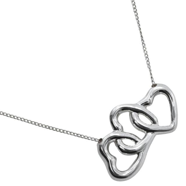 ハートネックレス シルバー925ネックレス レディース TIFFANY Co 