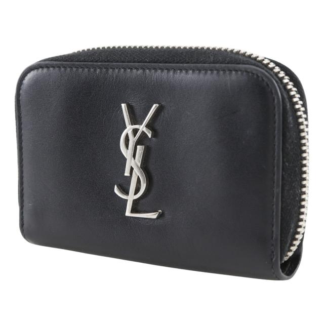極美品】サンローラン コインケース キーリング カサンドラ YSL レザー