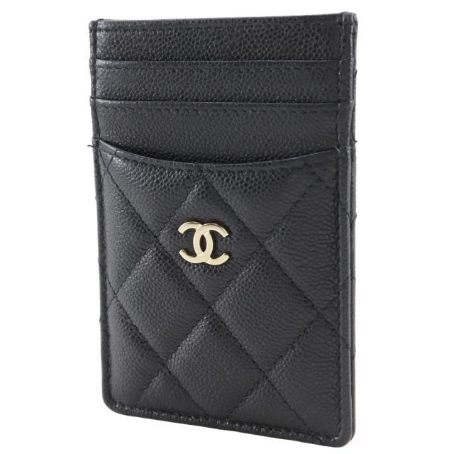 CHANEL シャネル マトラッセ ゴールド金具 ゴールド金具 AP3595 黒 カードケース CHANEL シャネル マトラッセ ゴールド金具 ゴールド金具 AP3595 黒