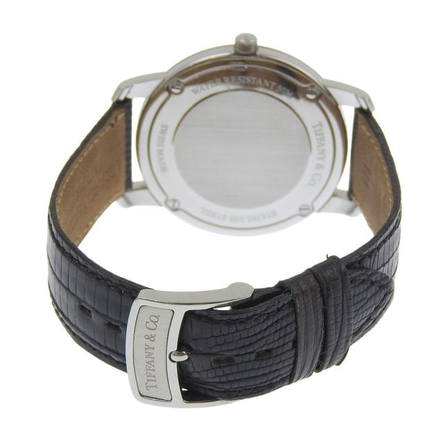 TIFFANY&Co. ティファニー マークラウンド SS クオーツ アナログ表示  
