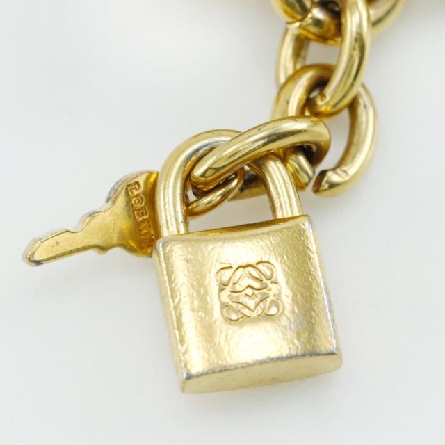 LOEWE ロエベ アナグラム バッグモチーフ バッグモチーフ 金メッキ