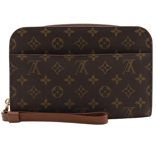 LOUIS VUITTON ルイ・ヴィトン オルセー M51790 モノグラムキャンバス 茶 セカンドバッグ