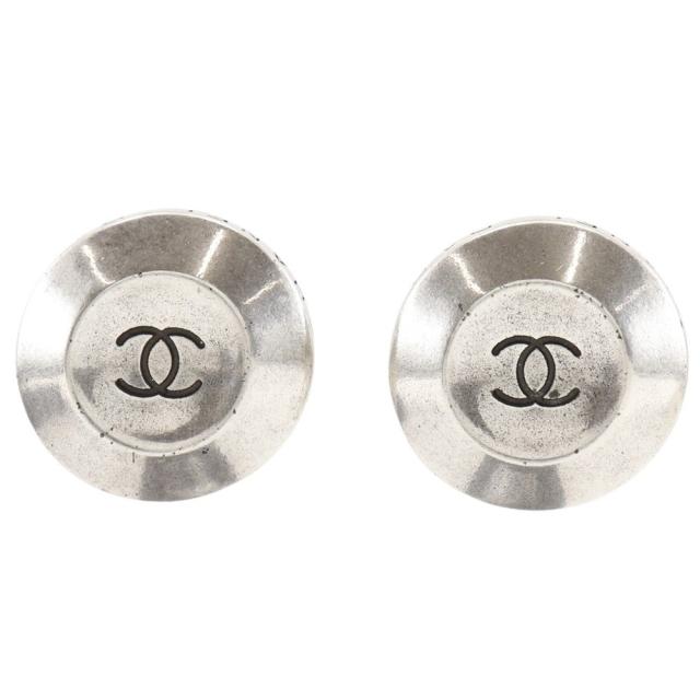CHANEL シャネル ココマーク 金属製 シルバー イヤリング 19.1g レディース 【中古】 32,370円