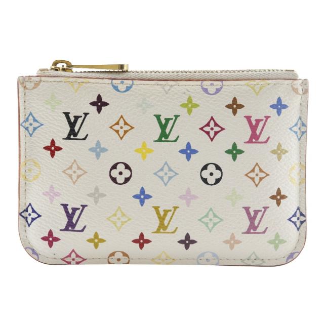 LOUIS VUITTON ルイ・ヴィトン ポシェット・クレ M93734 モノグラムマルチカラー 白