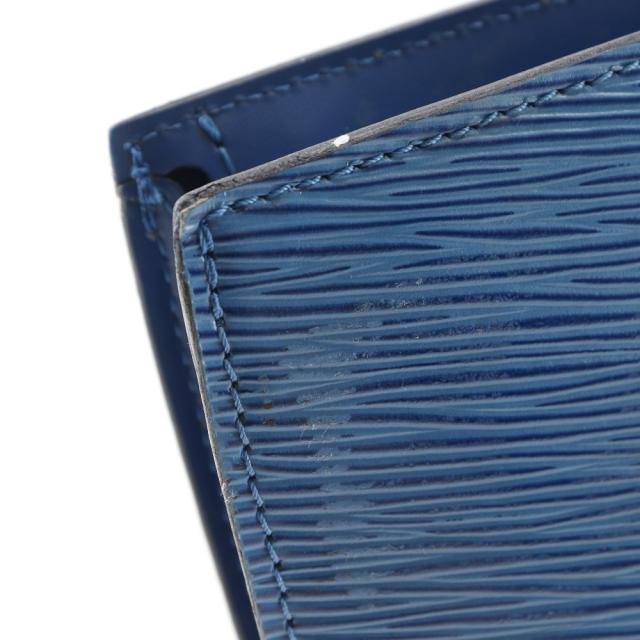 LOUIS VUITTON ルイ・ヴィトン サンジャック M52275 エピレザー トレドブルー 青 ハンドバッグ_9