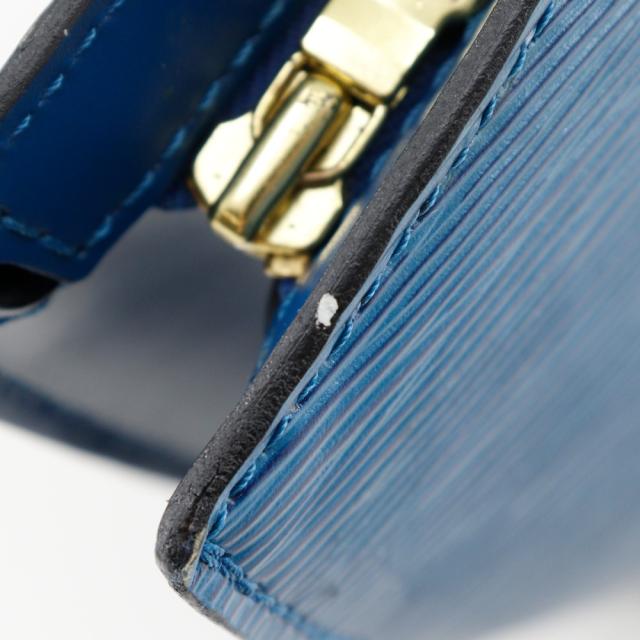 LOUIS VUITTON ルイ・ヴィトン サンジャック M52275 エピレザー トレドブルー 青 ハンドバッグ_14