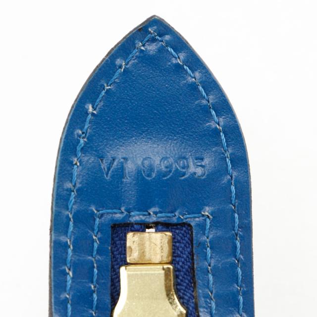 LOUIS VUITTON ルイ・ヴィトン サンジャック M52275 エピレザー トレドブルー 青 ハンドバッグ_17