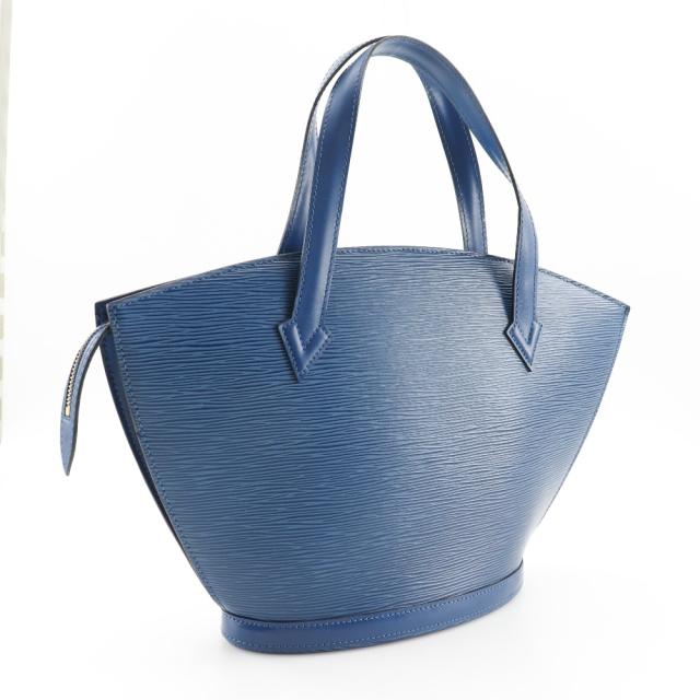 LOUIS VUITTON ルイ・ヴィトン サンジャック M52275 エピレザー トレドブルー 青 ハンドバッグ_2
