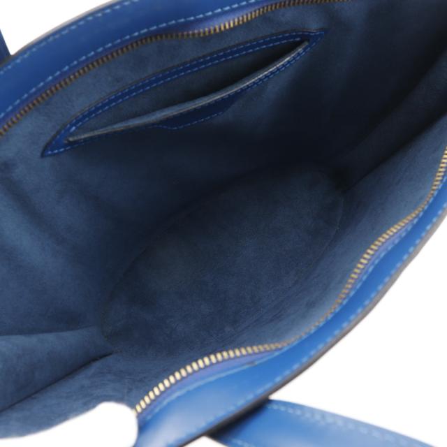 LOUIS VUITTON ルイ・ヴィトン サンジャック M52275 エピレザー トレドブルー 青 ハンドバッグ_5