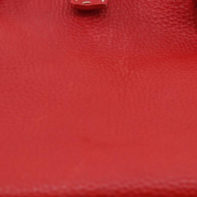 FENDI フェンディ セレリア レザー 赤 ハンドバッグ レディース 【中古】_7