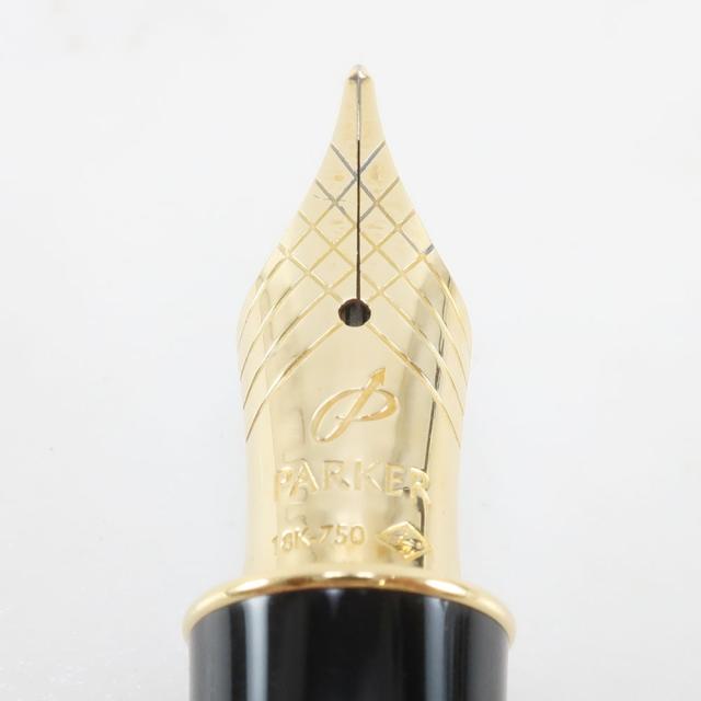 未使用】 PARKER パーカー ソネット ペン先 18K 750 18金 万年筆 筆記