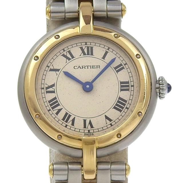 CARTIER カルティエ パンテールSM 1ロウ 84084242 SS クオーツ アナログ表示 ホワイト文字盤