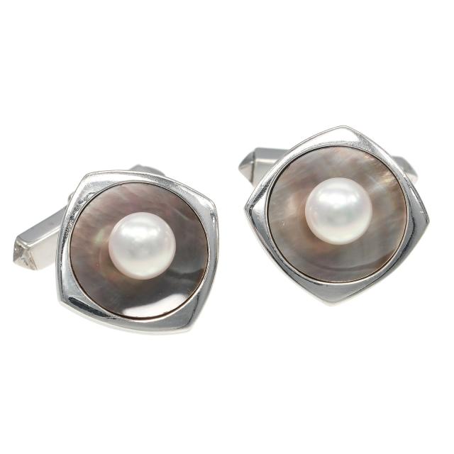 MIKIMOTO ミキモト シルバー カフス メンズ 【中古】_3
