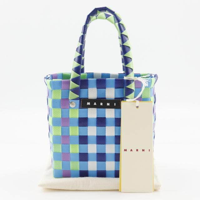 MARNI マルニ ウーブン マイクロバスケット かごバッグ MW55F ポリプロピレン_10