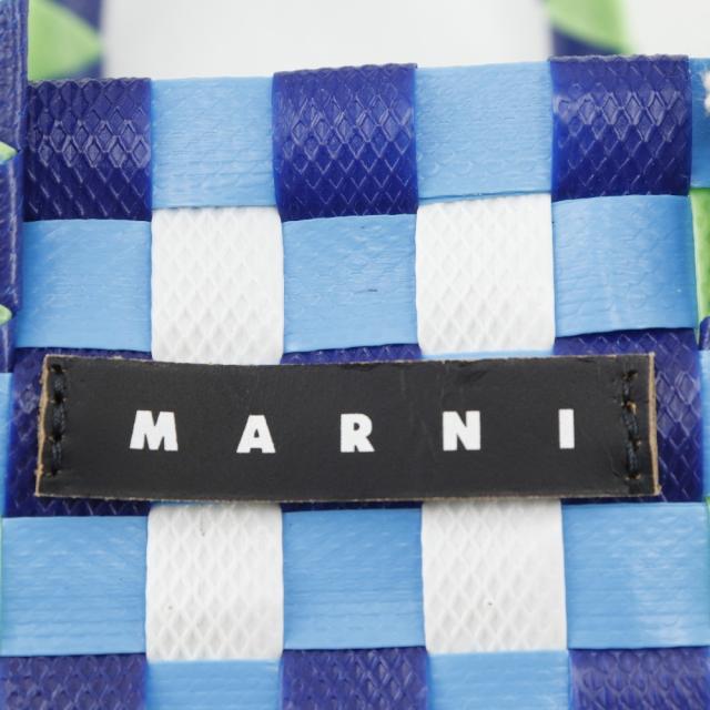 MARNI マルニ ウーブン マイクロバスケット かごバッグ MW55F ポリプロピレン_7