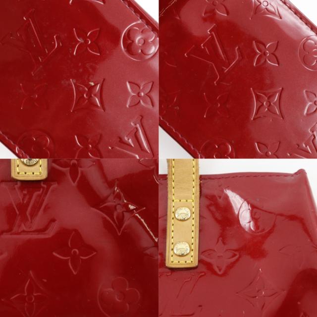 LOUIS VUITTON ルイ・ヴィトン リードPM M91990 モノグラムヴェルニ ポムダムール 赤_8