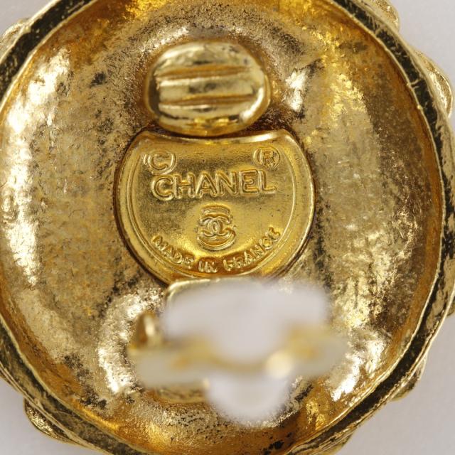 CHANEL シャネル ココマドモアゼル ヴィンテージ 金メッキ イヤリング 21.2g レディース_7