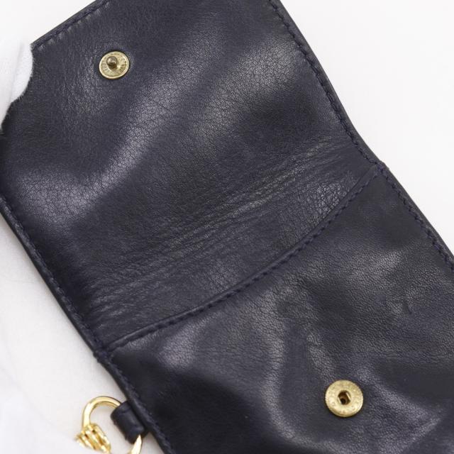 CHANEL シャネル ココマーク 眼鏡ケース 眼鏡ケース ラムスキン 黒