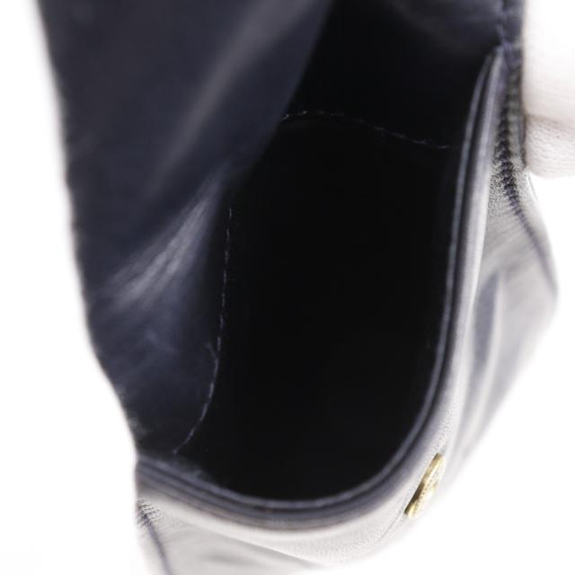 CHANEL シャネル ココマーク 眼鏡ケース 眼鏡ケース ラムスキン 黒