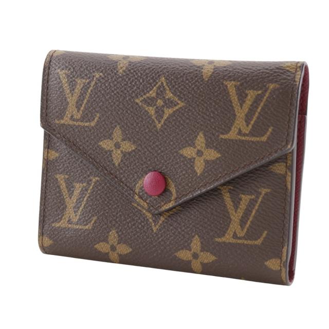LOUIS VUITTON ルイ・ヴィトン ポルトフォイユ・ヴィクトリーヌ フューシャ フューシャ M41938_1