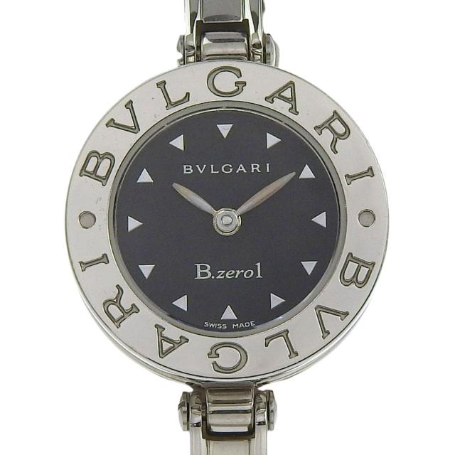 BVLGARI ブルガリ Bzero1 ビーゼロワン BZ22S SS クオーツ アナログ表示 黒文字盤 腕時計