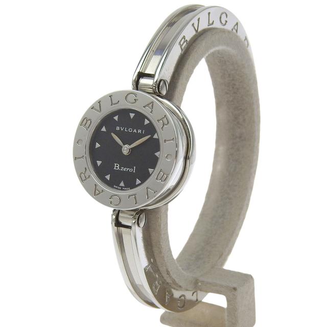 BVLGARI ブルガリ Bzero1 ビーゼロワン BZ22S SS クオーツ アナログ表示 黒文字盤 腕時計_1