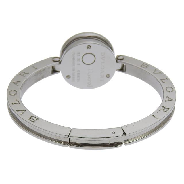 BVLGARI ブルガリ Bzero1 ビーゼロワン BZ22S SS クオーツ アナログ表示 黒文字盤 腕時計_4